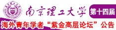 美女操B视频南京理工大学第十四届海外青年学者紫金论坛诚邀海内外英才！